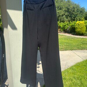 DKNY wide leg black pants